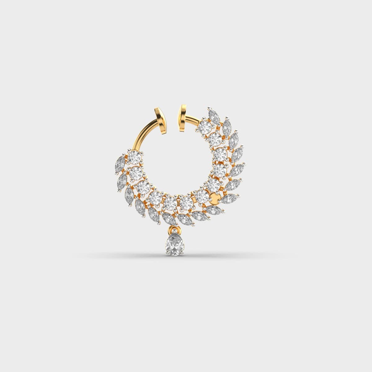 Regal Rani Gleaming Diamond Nosering